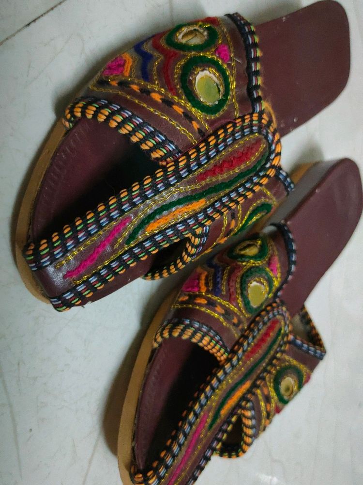Girls Rajasthani Footwear