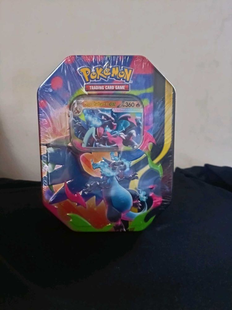 Pokemon TCG- Charizard tin box