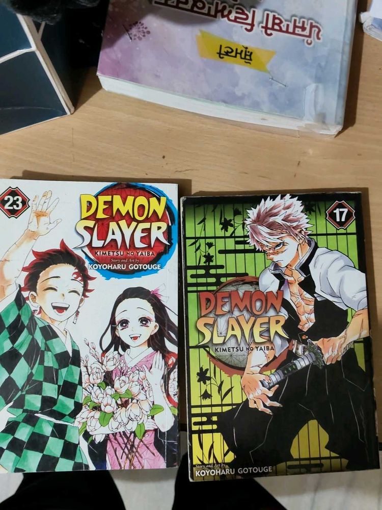 Demon Slayer Manga Volumes