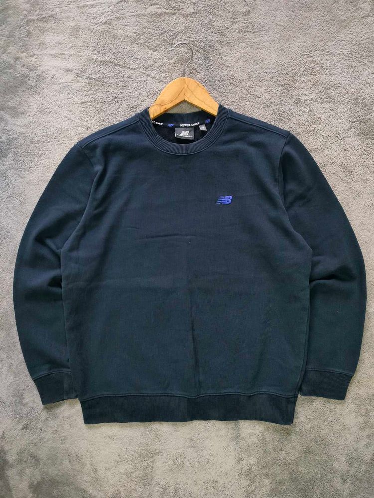 New Balance Navy Crewneck Sweatshirt