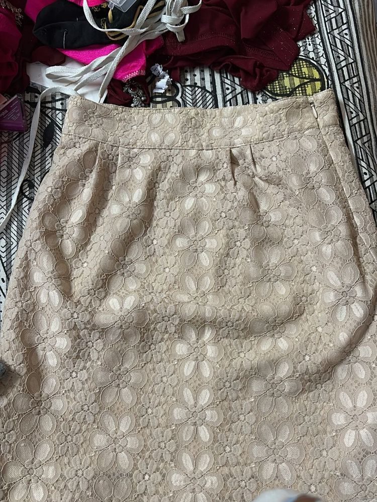 Elegant Lace Skirt