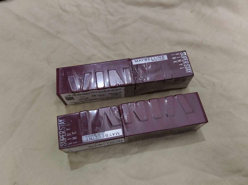 Maybelline Superstay Vinyl Ink Lipsticks (2 Pack)