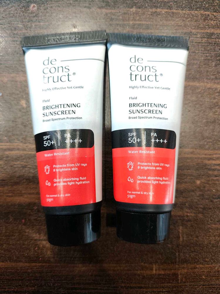 Deconstruct Brightening Sunscreen SPF 50