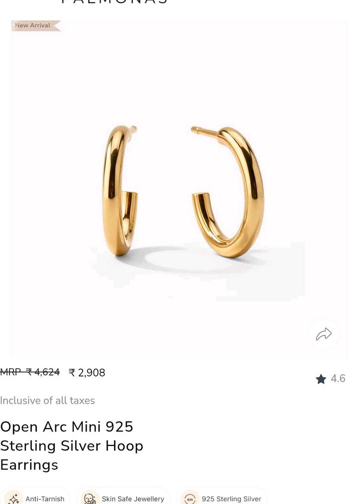 Elegant Sterling Silver Hoop Earrings