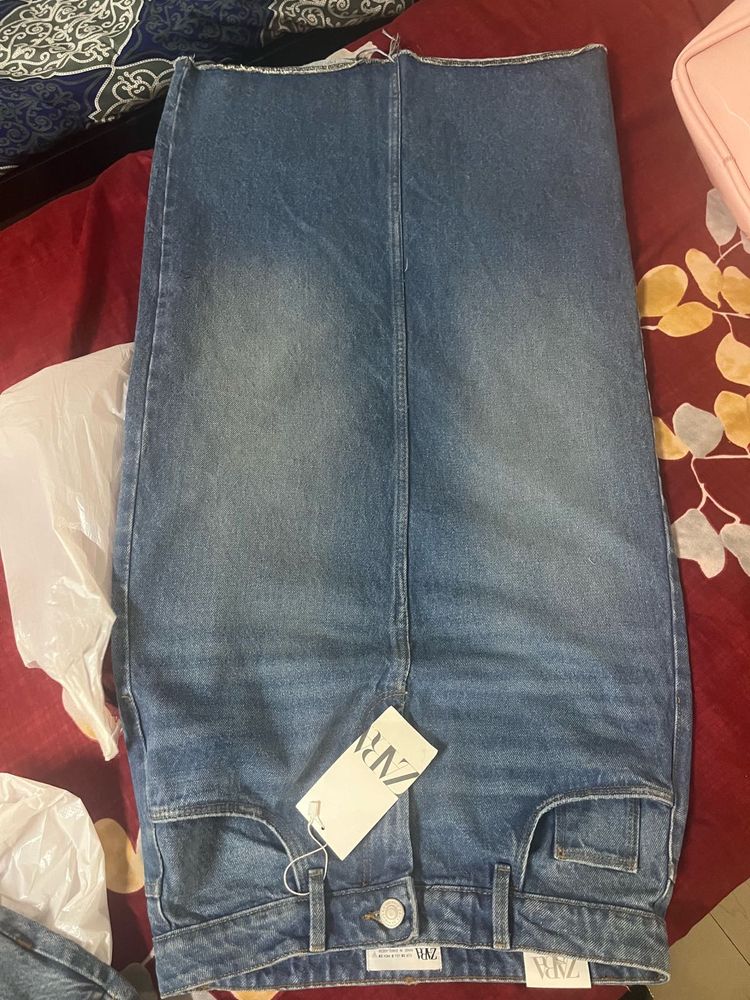 Zara Denim Skirt