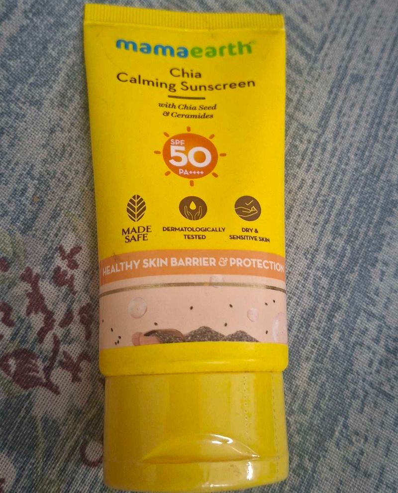 Mamaearth Chia Calming Sunscreen SPF 50