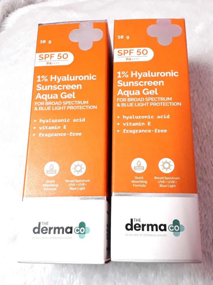 The Derma Co Hyaluronic Sunscreen Pack Of 2