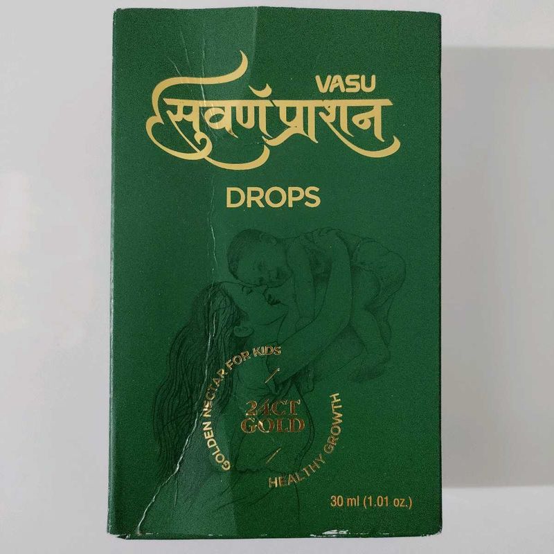 Vasu Swarnprashan Drops (24 CT Gold)