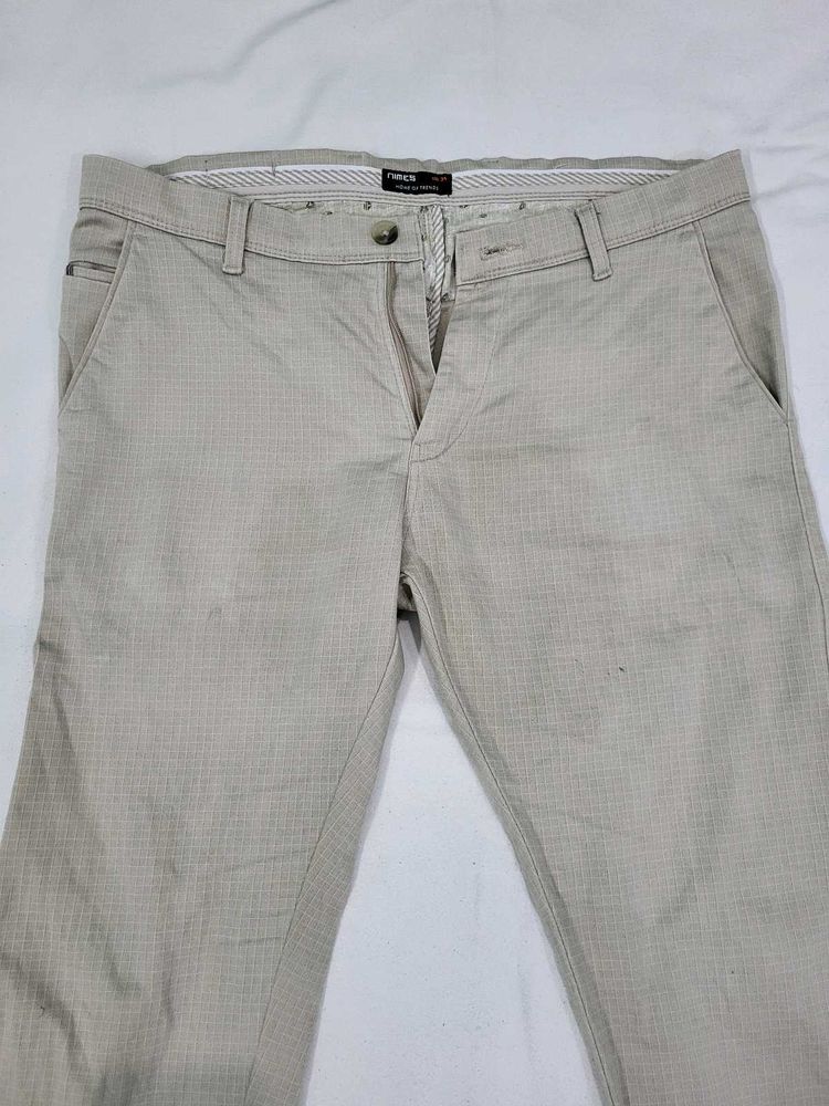 Nimes Beige Casual Pants