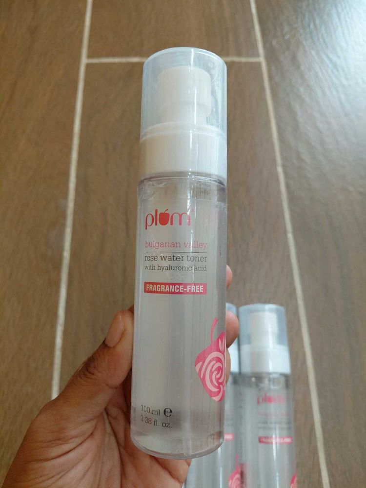 Plum Bulgarian Rose Water Toner Any 1