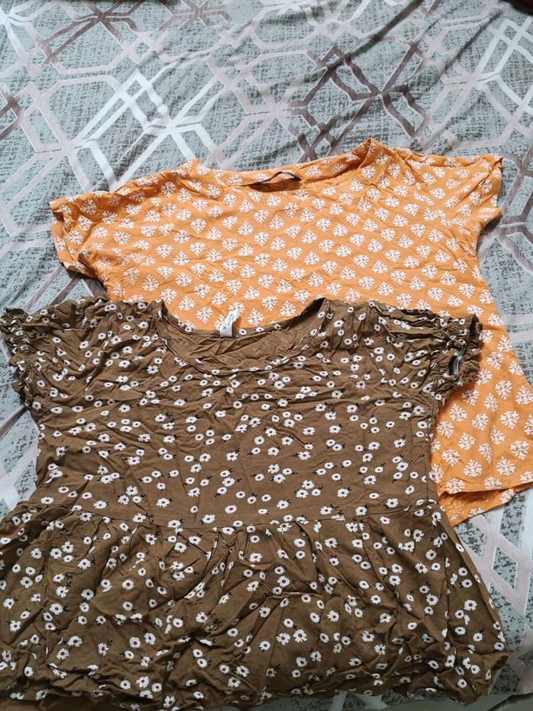 Bundle of Two Printed Tops