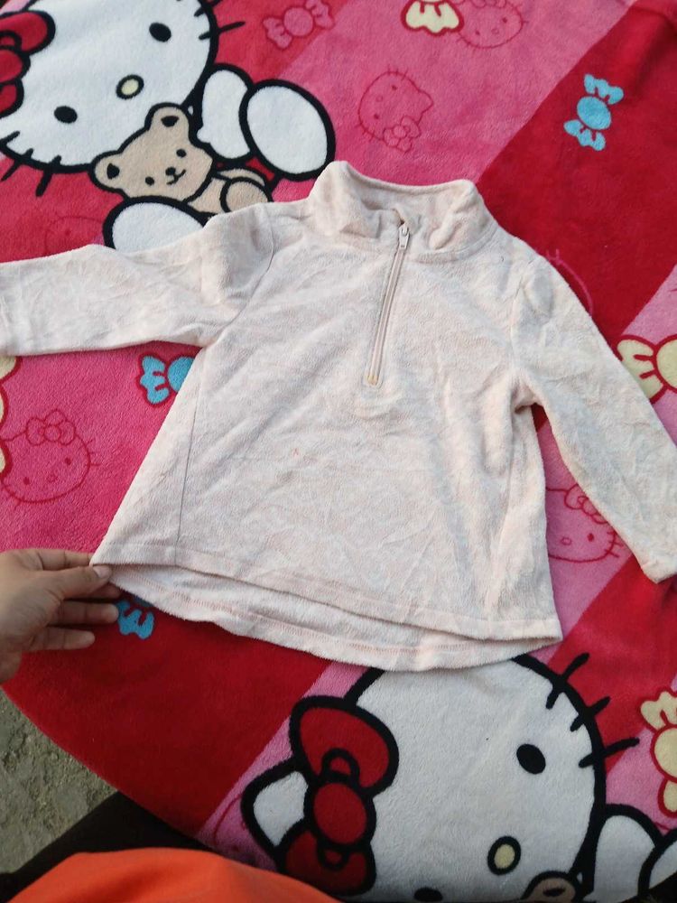 Cute Pink Pullover Top