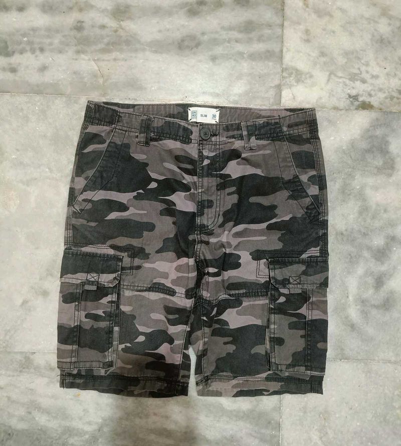 Men's Camouflage Cargo Shorts