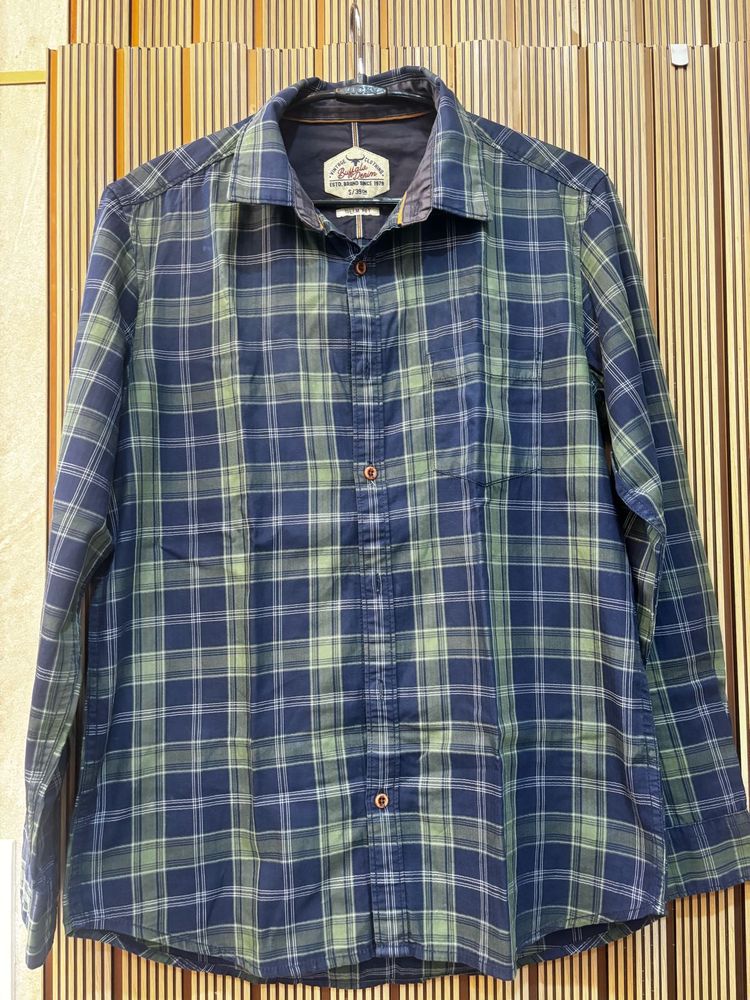 Plaid Cotton Shirt