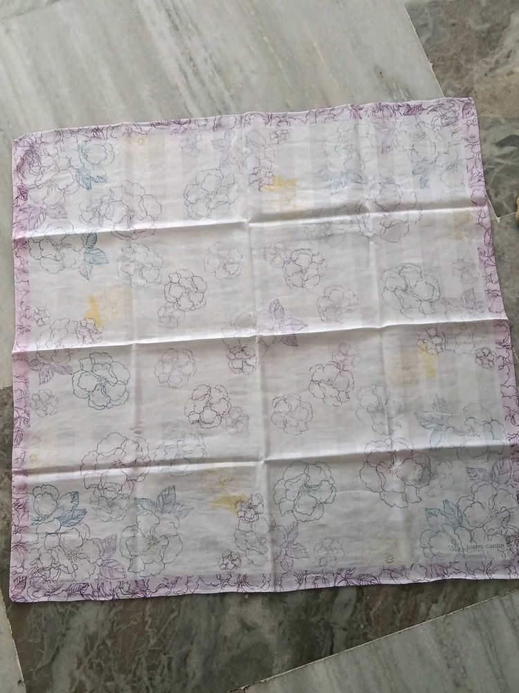 Floral Print hanky or neck scarf