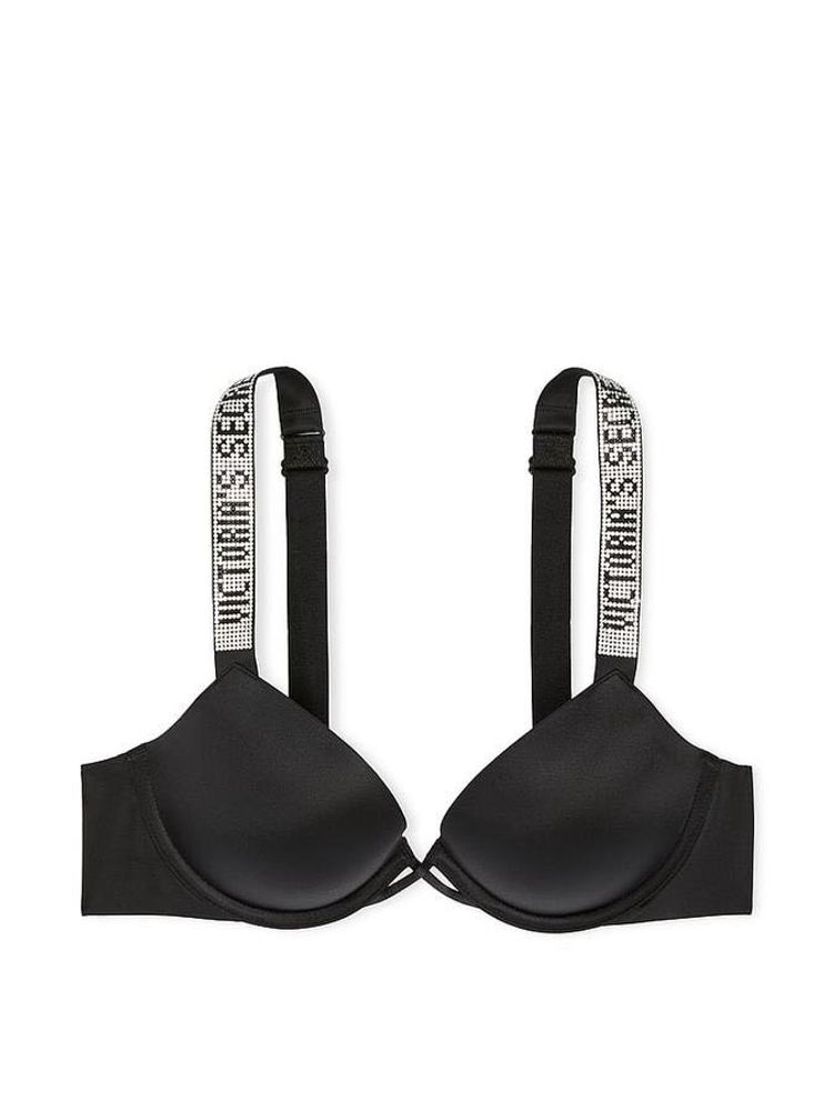 Victoria's Secret Black  Bling Straps