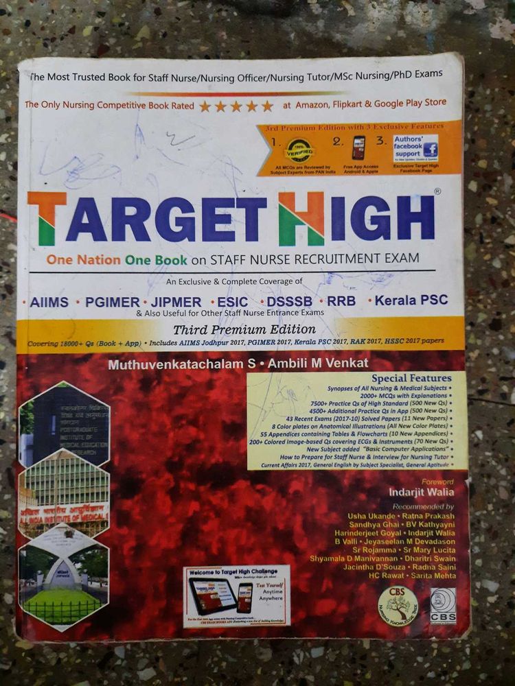 Target High Staff Nurse Recruitment Exam Book
