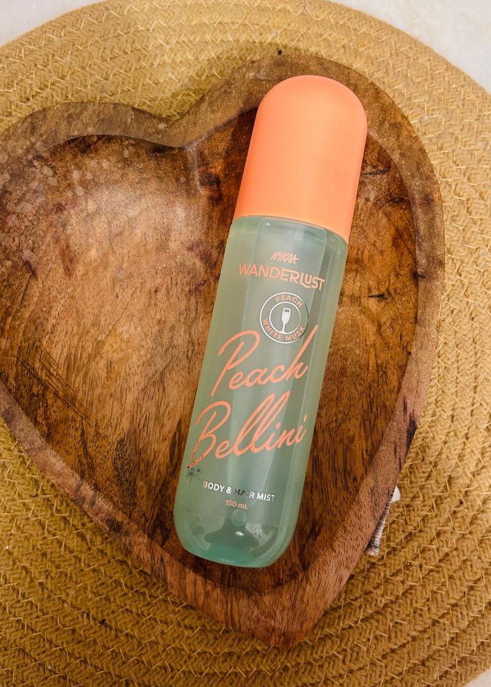 Nykaa Wanderlust Peach Bellini Mist