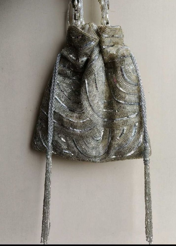 Beaded Evening Clutch Bag