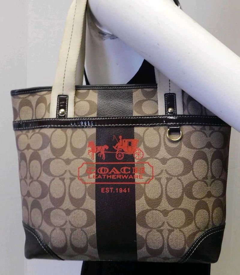 og Coach Signature heritage bag 🤎🧸