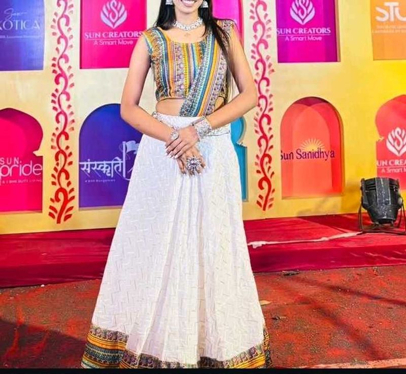 Sleeveless chaniya Choli Set