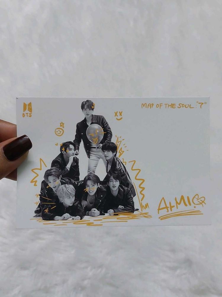 BTS Map of the Soul 7 Official Postcard
