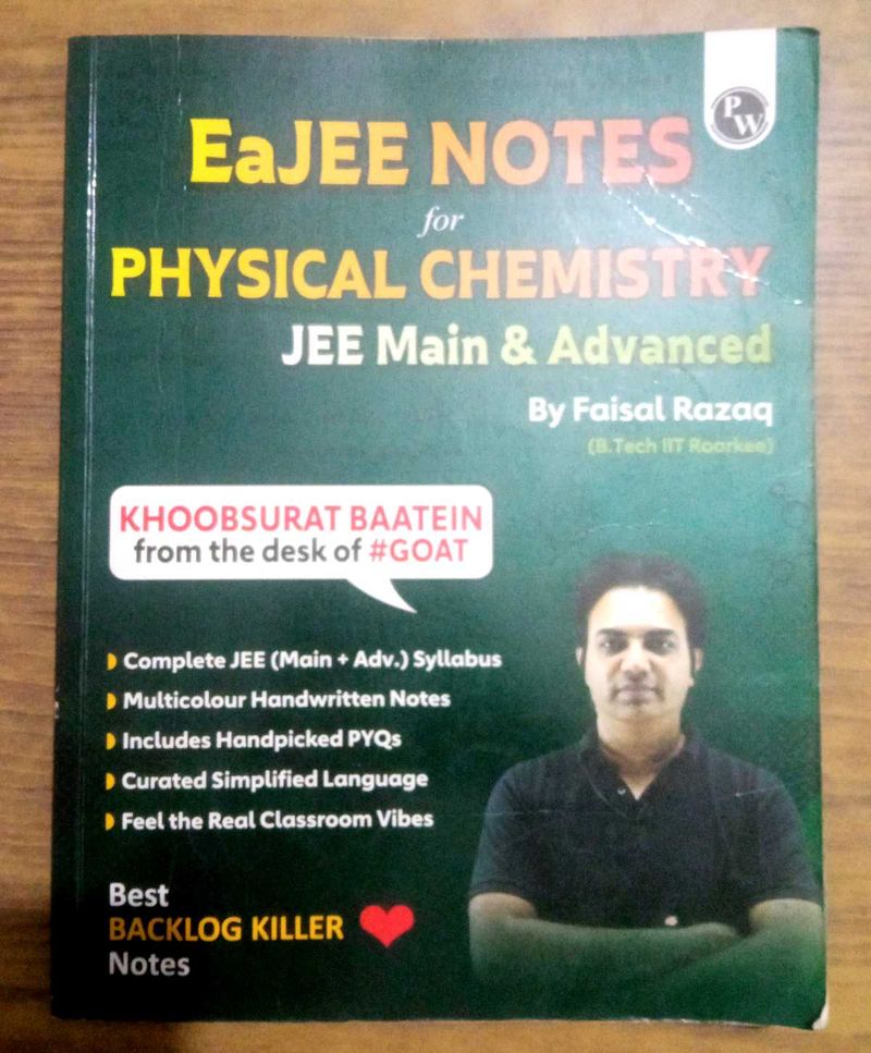 EaJEE NOTES Physical Chemistry