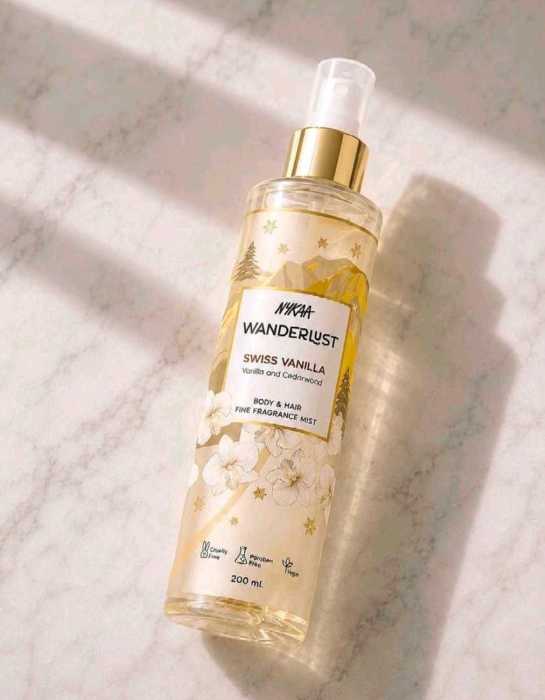 Nykaa Wanderlust Swiss Vanilla Mist