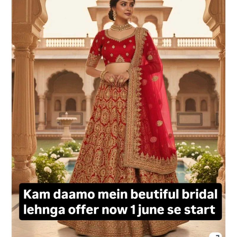 Stunning Bridal Lehenga - Perfect for Your Big Day