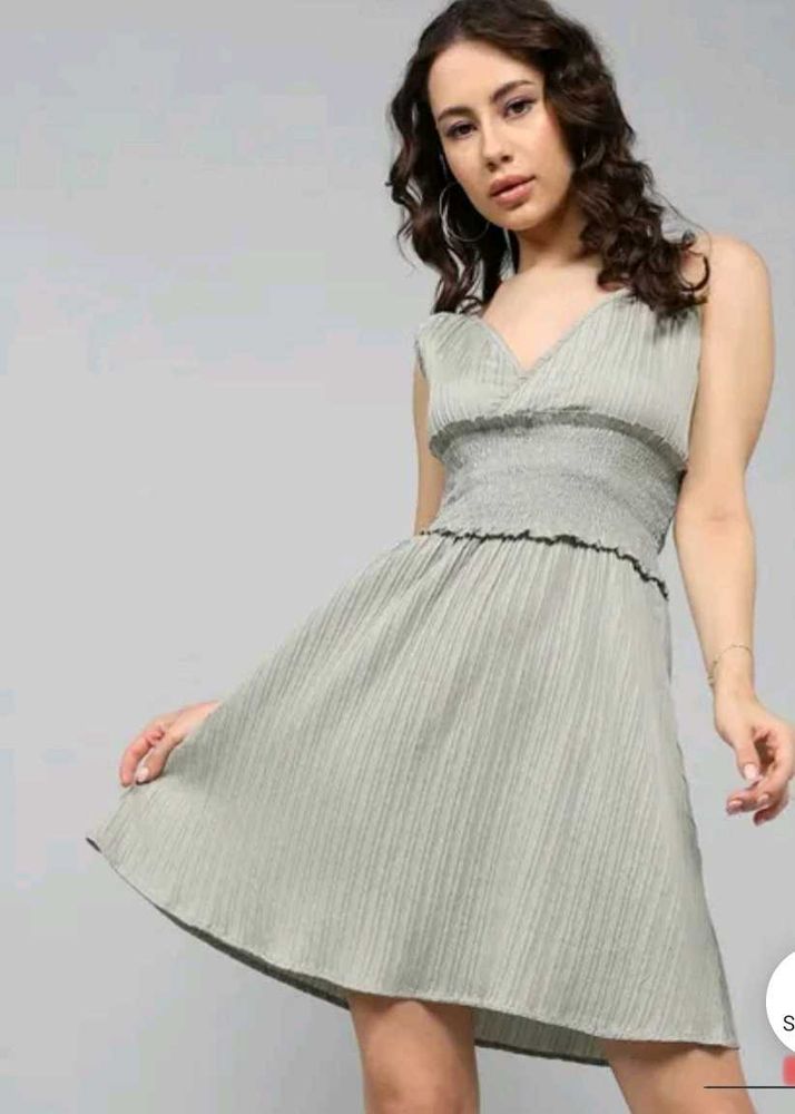 Elegant Sleeveless Mini Dress