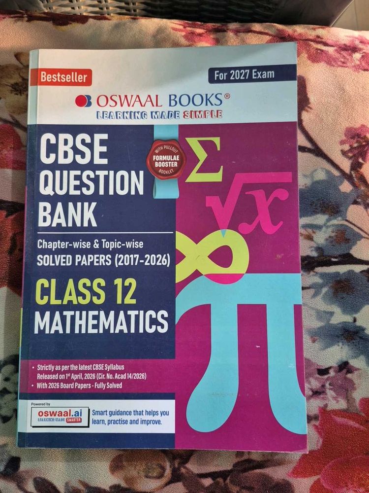 CBSE Class 12 Mathematics Question Bank
