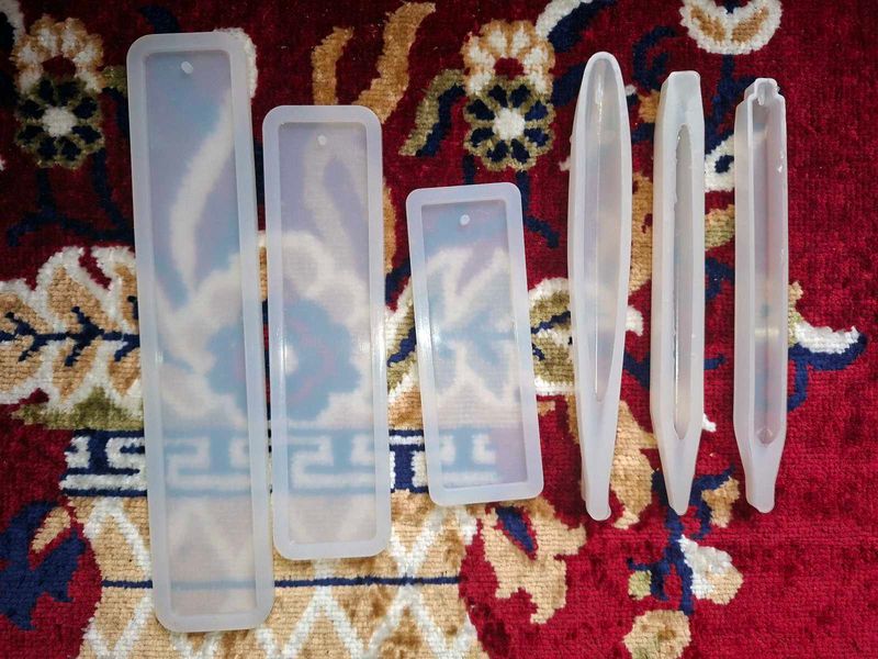 Resin Bookmark Molds Set