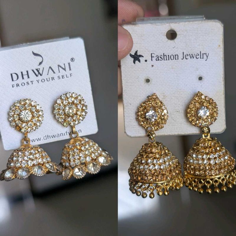 Dhwani Jhumka Earrings