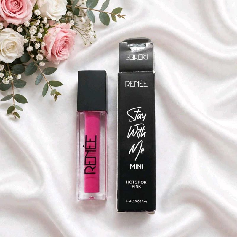 Renee Stay With Me Mini Lipstick hots for Pink