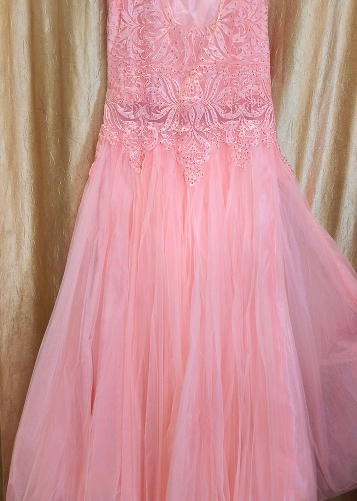 HEAVY EMBROIDERED GOWN