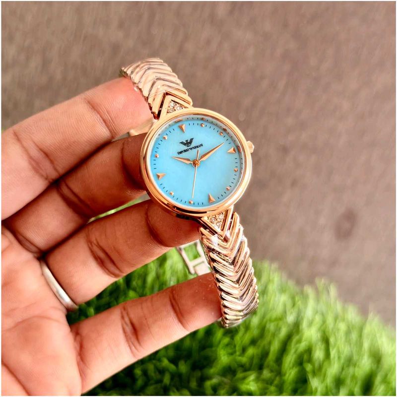 Emporio Armani - Blue Dial PREMIUM LADIES WATCH