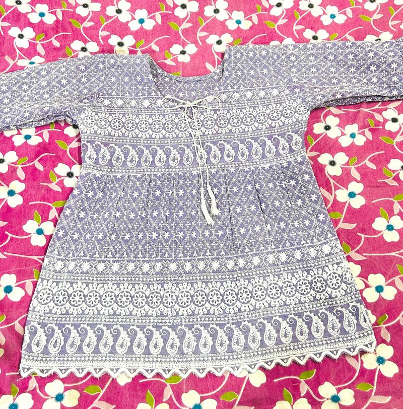 Beautiful Embroidered Kurta Top