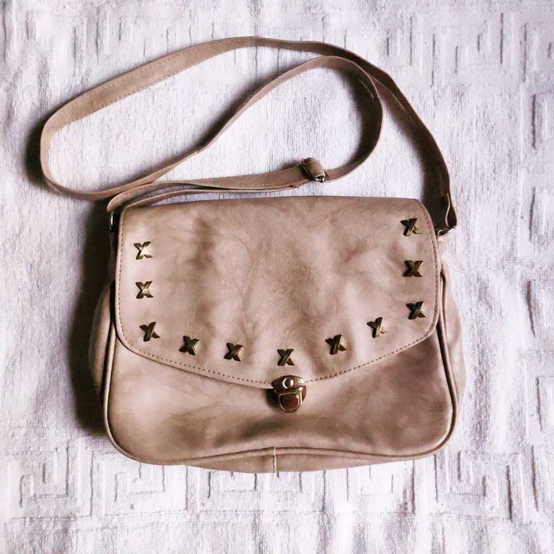 Tan Crossbody Bag