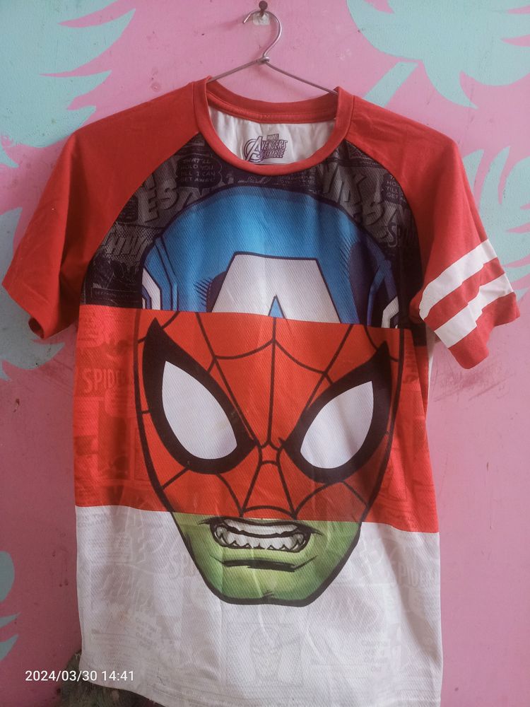 Boys T Shirt, Marvel Avengers