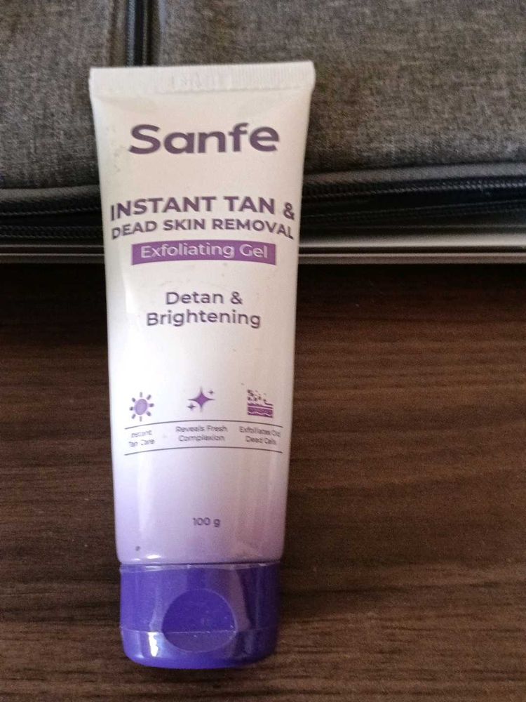 Sanfe Instant Tan &amp; Dead Skin Removal Gel