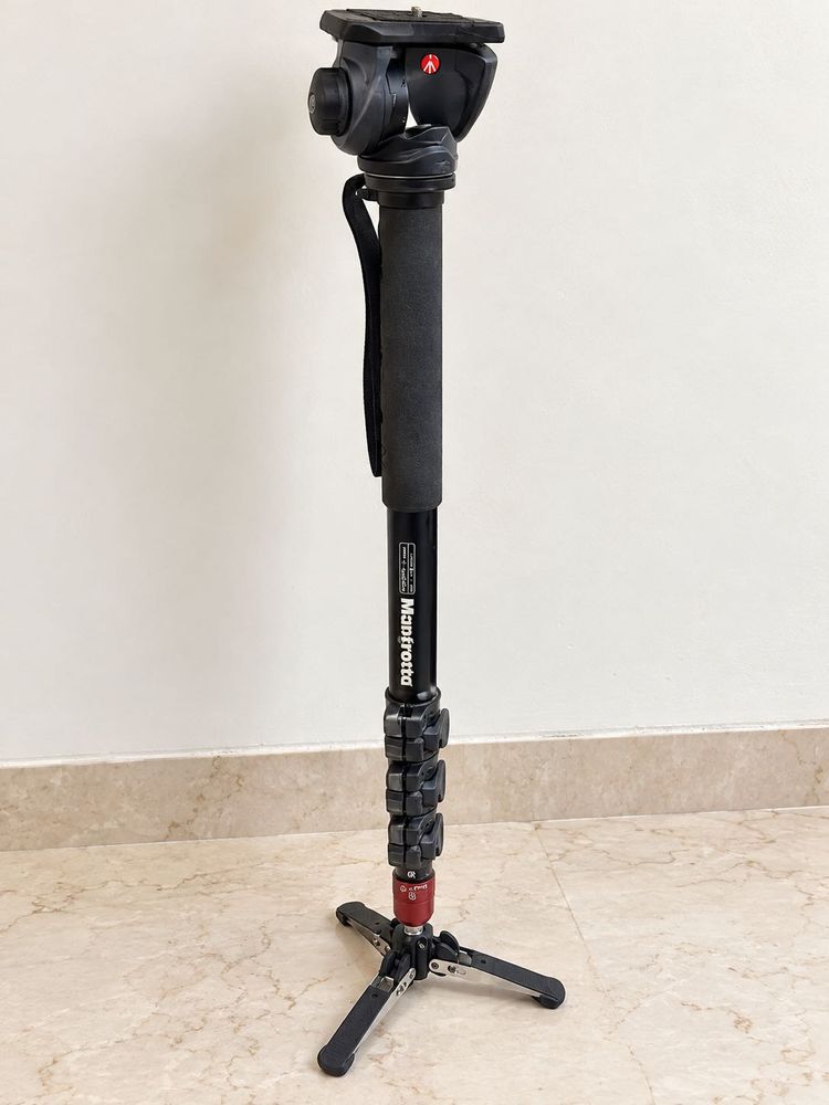 Manfrotto Monopod with Tripod Base