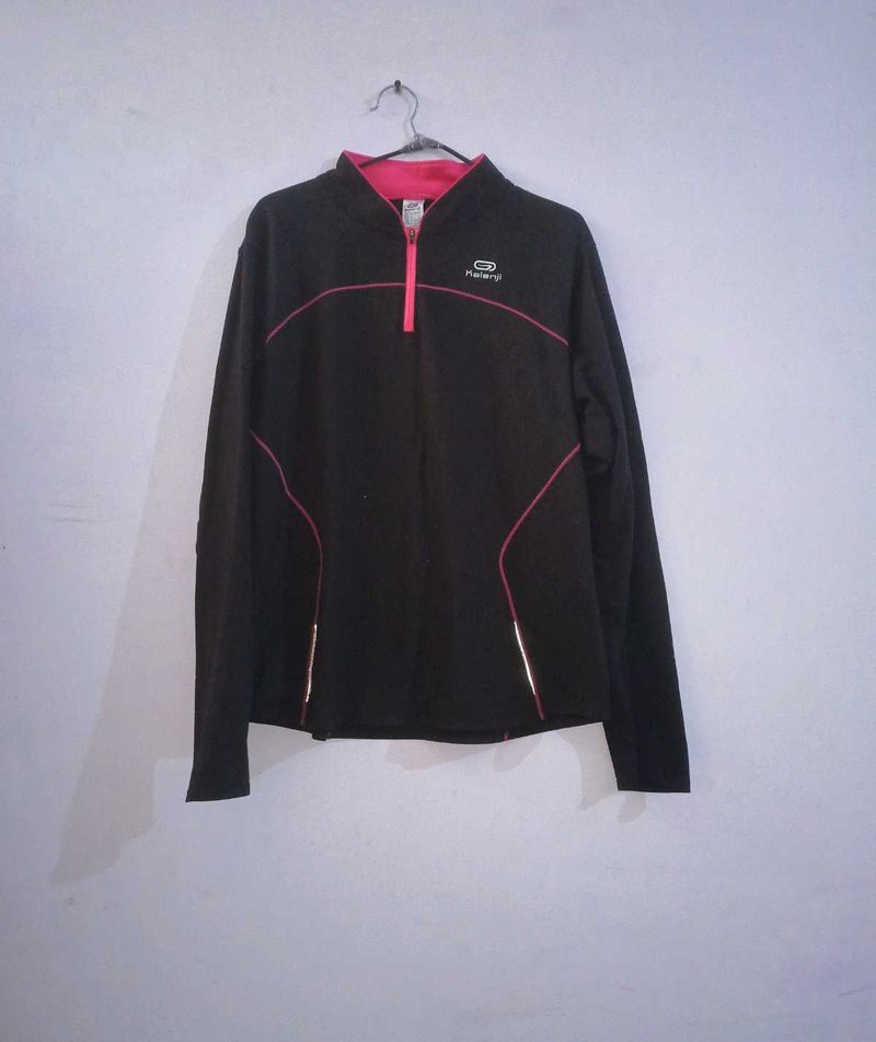 Oversize Black Sweatshirt Winter