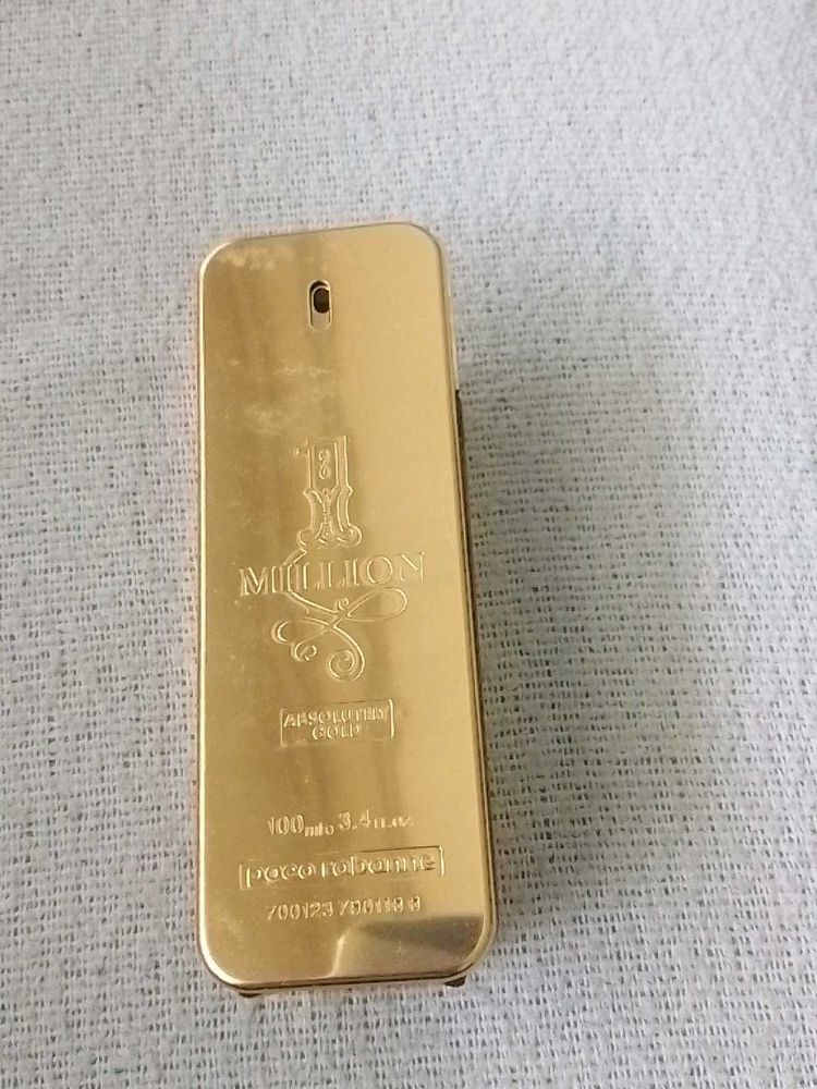 Empty bottles of Paco Rabanne