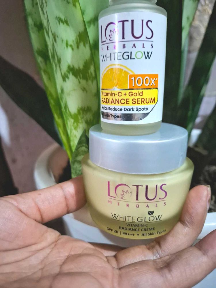 Lotus Herbals White Glow Skin Care Duo
