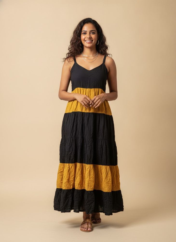 Boho Tiered Maxi Dress