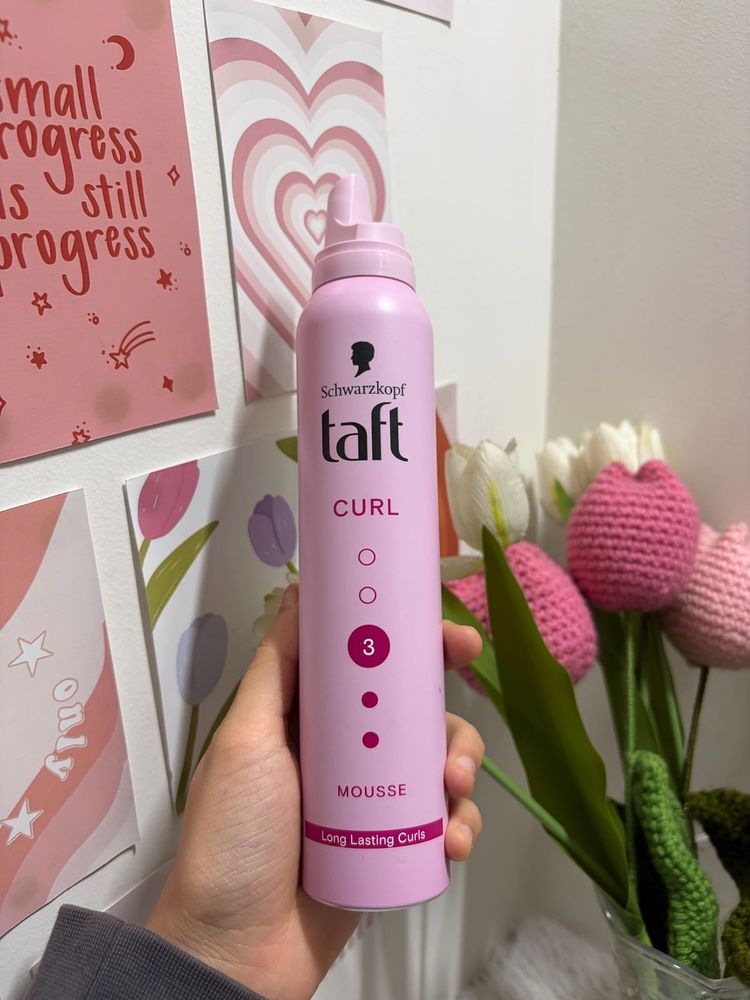 Taft Curl Mousse 🤍