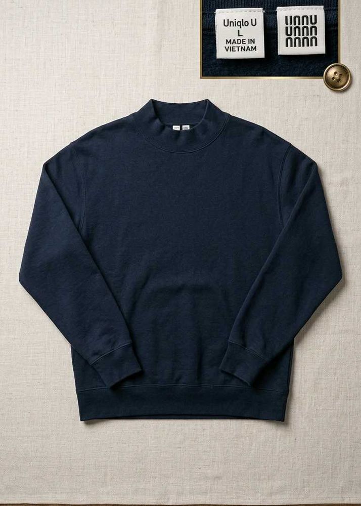 Uniqlo U Mock Neck Sweatshirt
