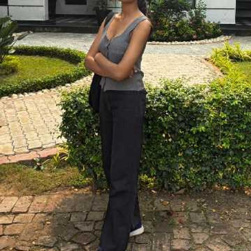Sleeveless Knit Top