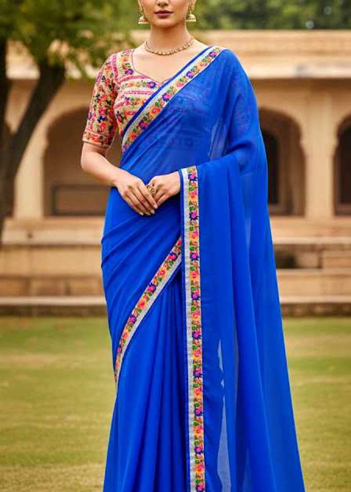Chiffon Saree