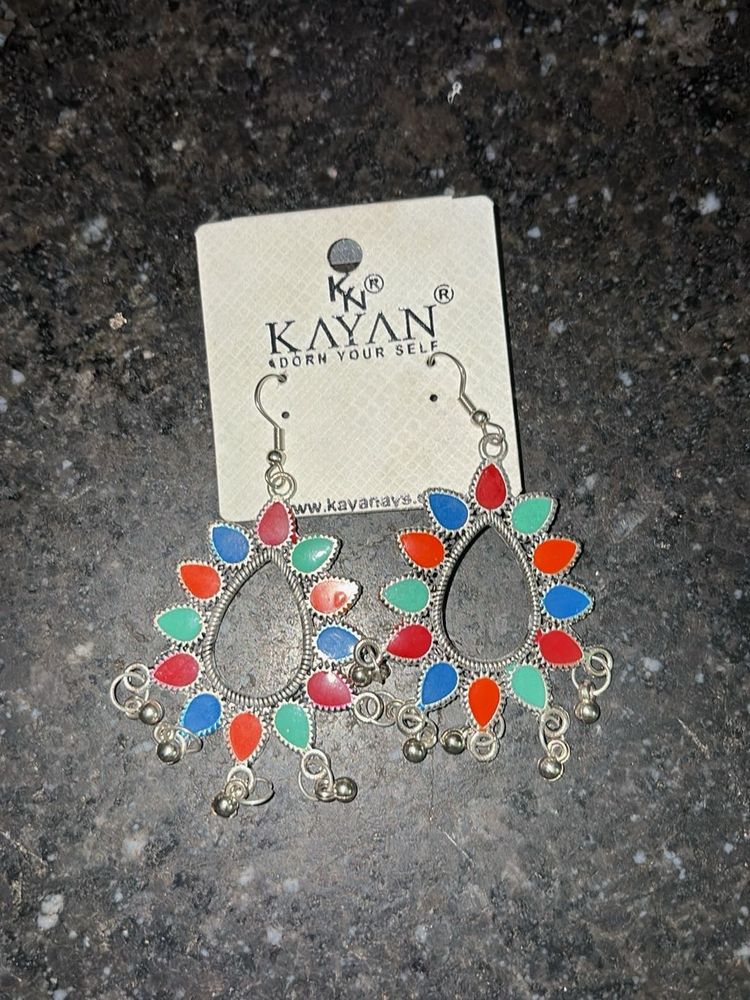 Kayan Colorful Dangle Earrings